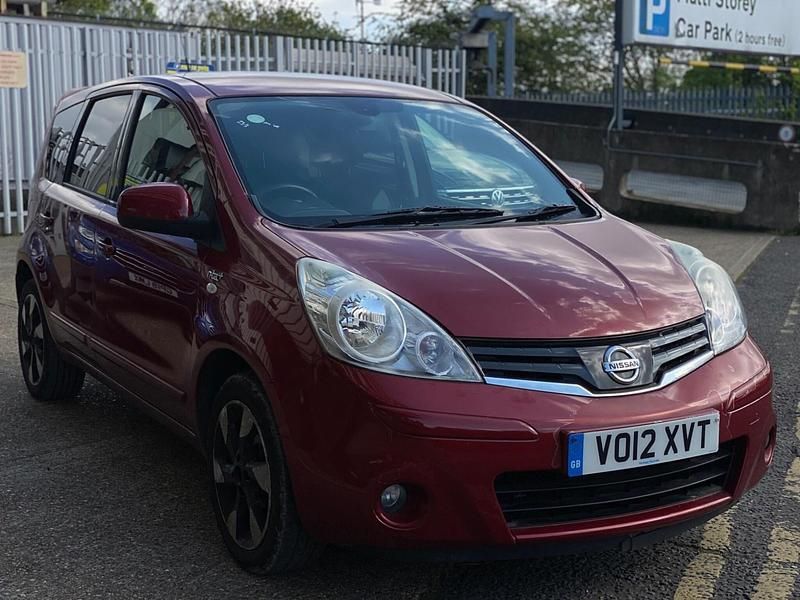 Used Nissan Note N-TEC 2012 Red Hatchback