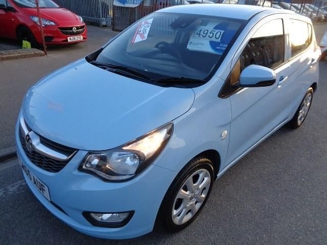 Used Vauxhall Viva 75 HP (55 kW) 2016 Blue Hatchback