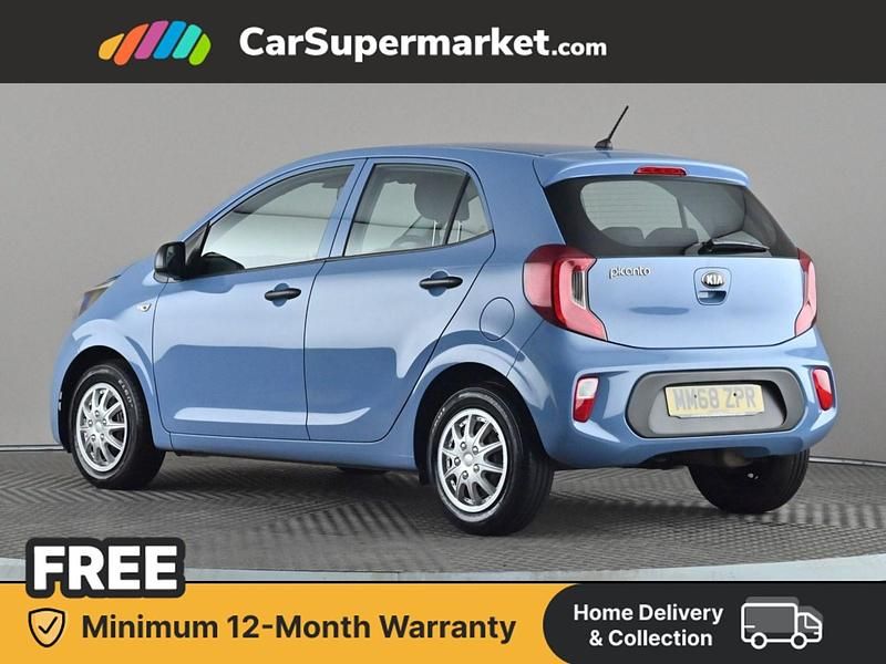 Used Kia Picanto 2019 Blue Hatchback