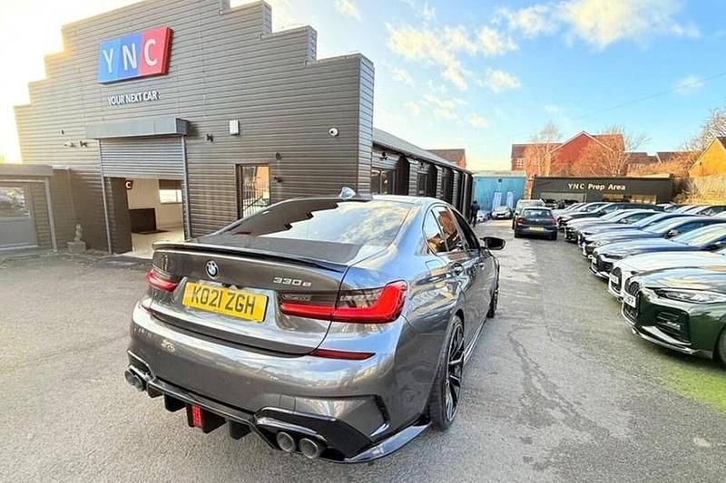 Grey Used 2021 BMW 330e M Sport Sedan | £23,491 (Fair price) - Image 1/1