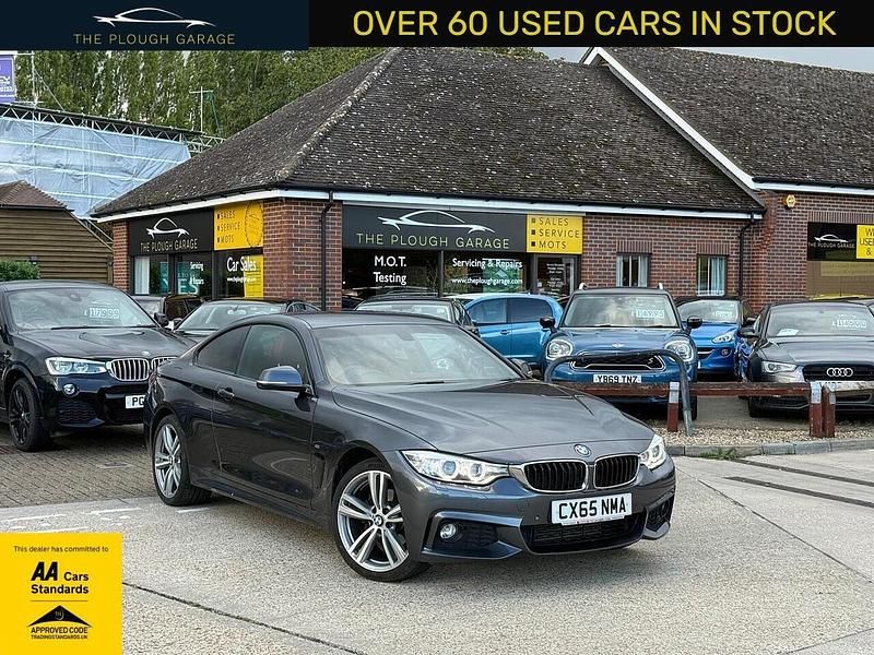 Grey Used 2015 BMW 420 M Sport Coupe | £12,495 (Fair price) - Image 1/4