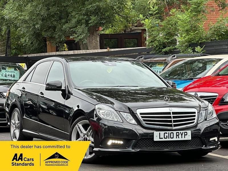 Black Used 2010 Mercedes E350 Sedan | £5,499 (Fair price) - Image 1/4