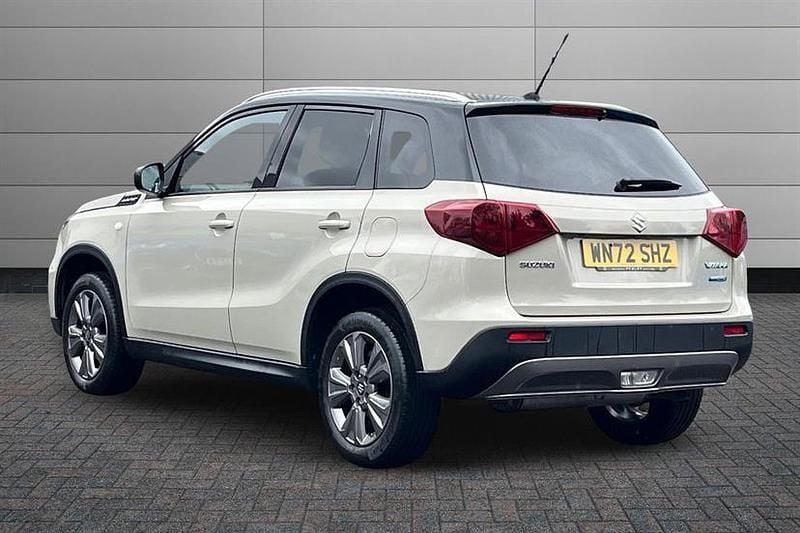Used Suzuki Vitara SZ-T 129 HP (94 kW) 2022 Savannah ivory with cosmic black pearl roof SUV