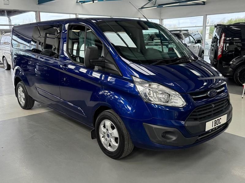 Used Ford Transit Custom Limited 168 HP (123 kW) 2017 Blue Van