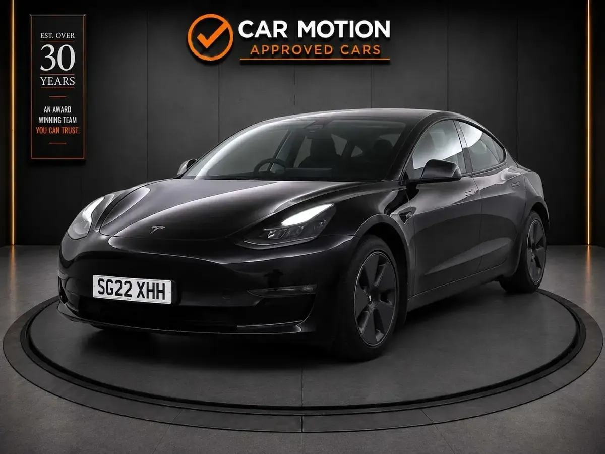 Used Tesla Model 3 Long Range AWD 77 kW (106 HP) 2022 Black Sedan