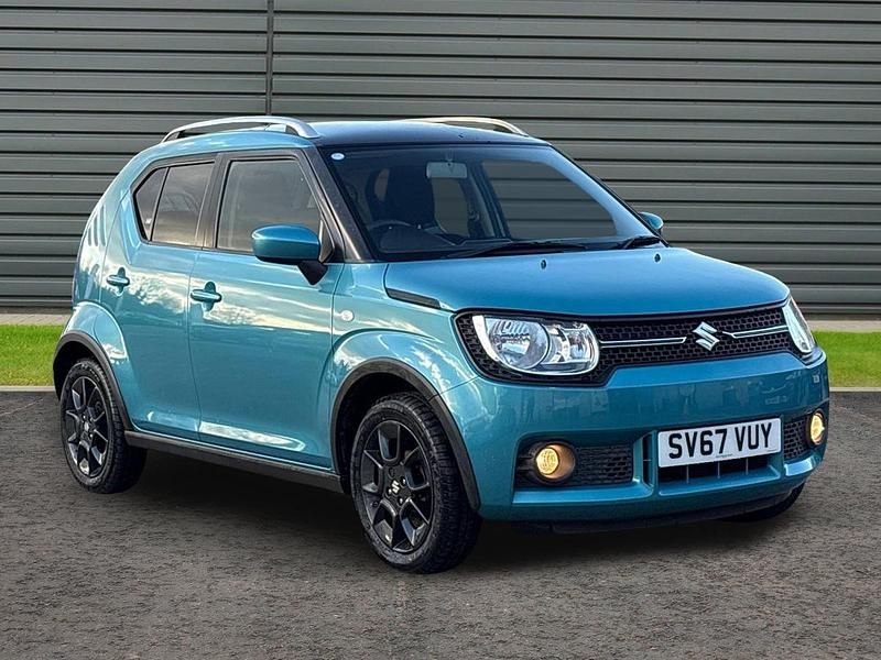 Blue/black Used 2017 Suzuki Ignis SZ-T Hatchback | £9,295 (Fair price) - Image 1/4