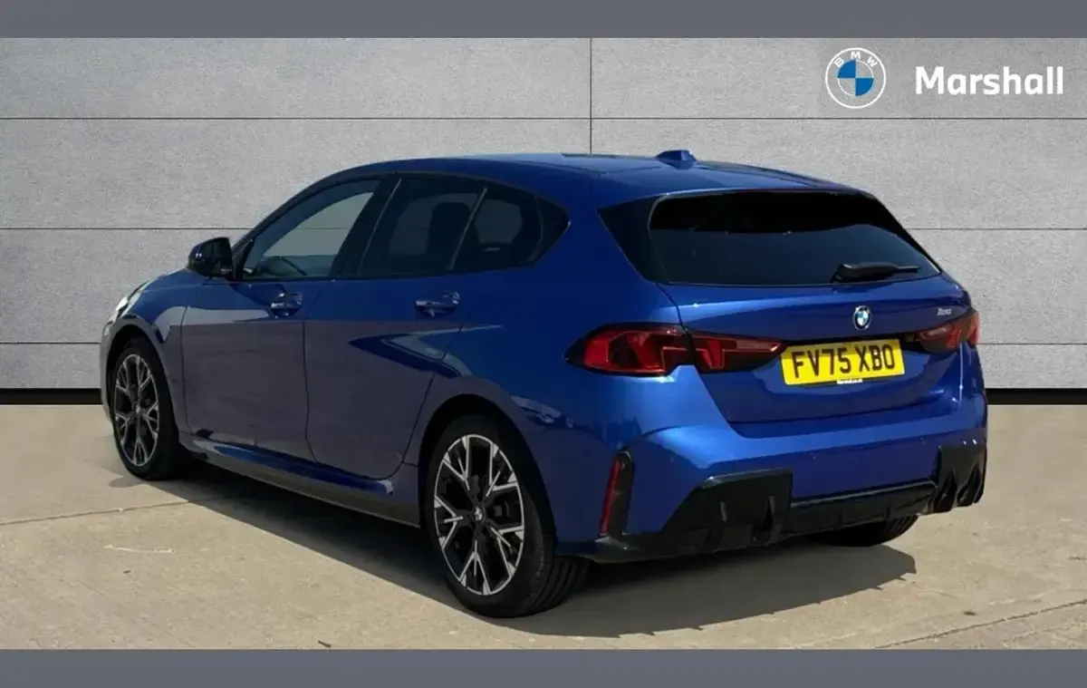 Used BMW 120 M Sport 154 HP (113 kW) 2025 Blue Hatchback