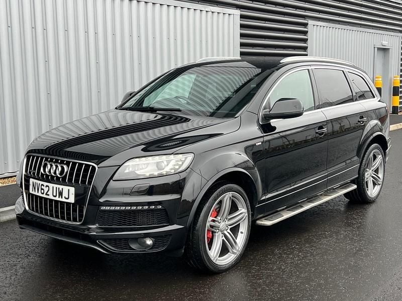 Begagnad Audi Q7 S-line plus 2013 Svart SUV
