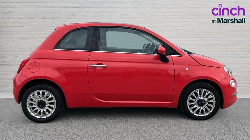 Used Fiat 500 Lounge 69 HP (50 kW) 2016 Pink
