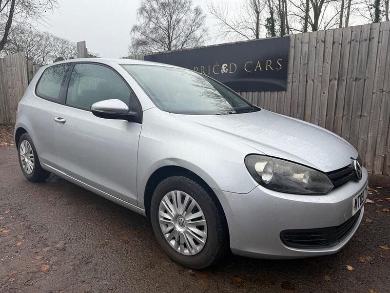 Silver Used 2009 VW Golf VI S Hatchback | £1,989 (Good price) - Image 1/4