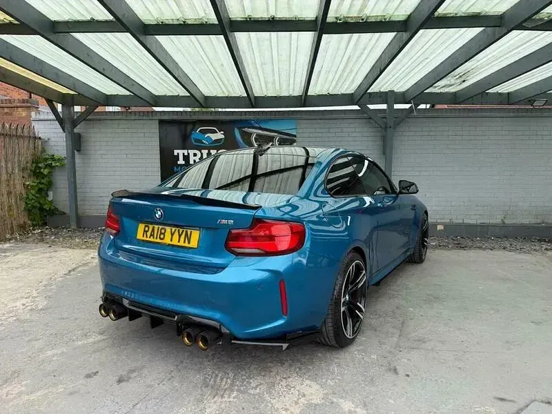 Used BMW M2 Comfort Edition 2018 Blue Coupe