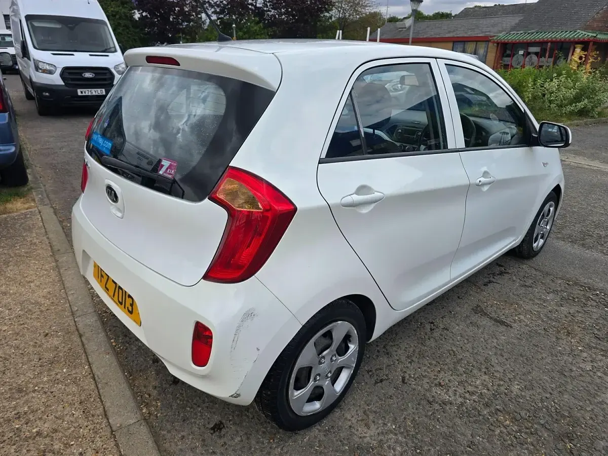Used Kia Picanto 2014 White Hatchback