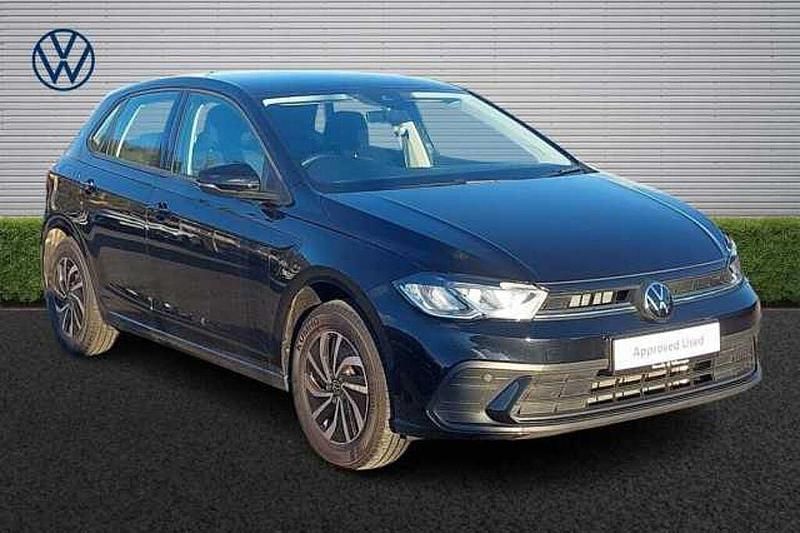 Used VW Polo Life 95 HP (69 kW) 2025 Black Hatchback