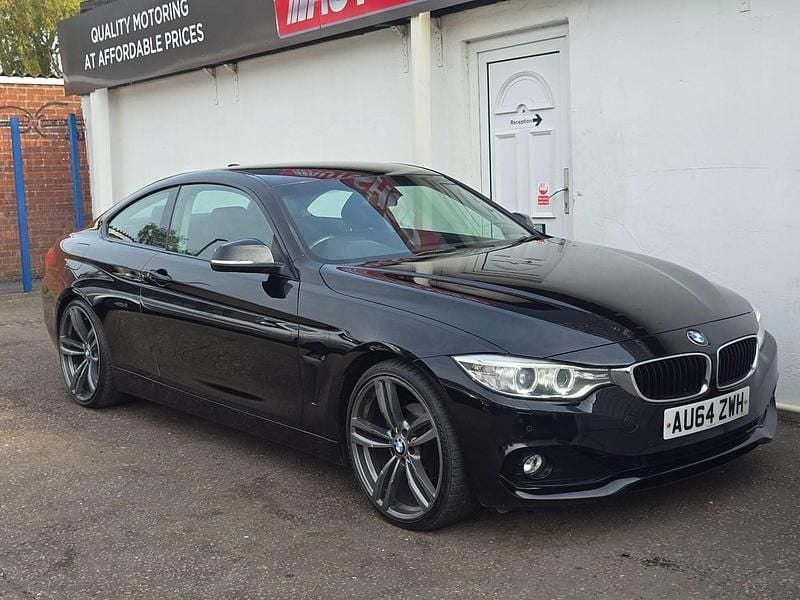 Black Used 2014 BMW 420 Coupe | £6,495 (Good price) - Image 1/4