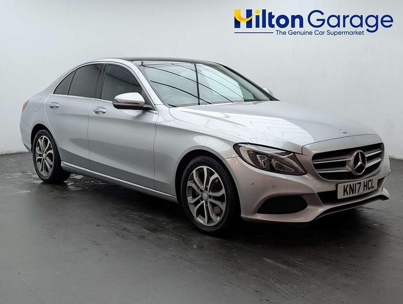 Used Mercedes C220 Premium 2017 Silver Sedan
