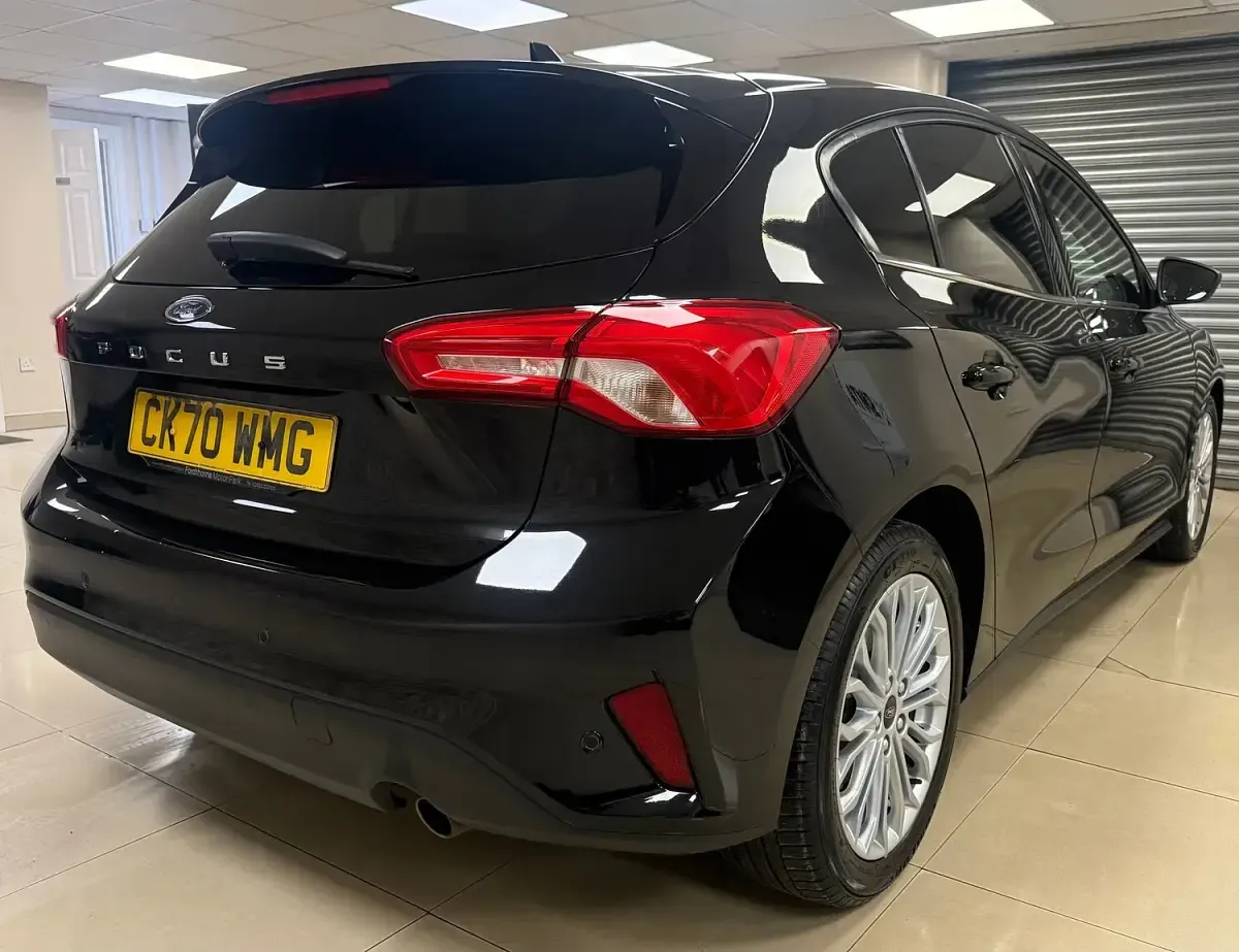 Used Ford Focus Titanium X 125 HP (91 kW) 2020 Black Hatchback