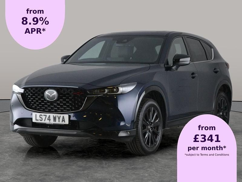 Blue Used 2024 Mazda CX-5 Homura-Line SUV | £24,503 (Good price) - Image 1/2