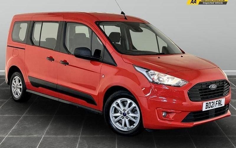 Red Used 2021 Ford Grand Tourneo Connect Zetec MPV | £12,395 (Good price) - Image 1/2