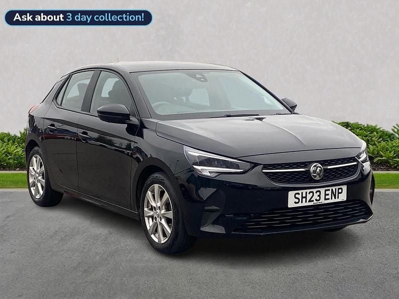 Black Used 2023 Vauxhall Corsa Design Edition Hatchback | £11,299 (Good price) - Image 1/4