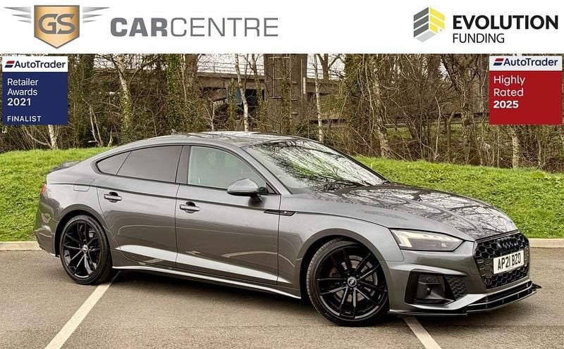 Used Audi A5 S-Line 190 HP (139 kW) 2021 Grey Coupe