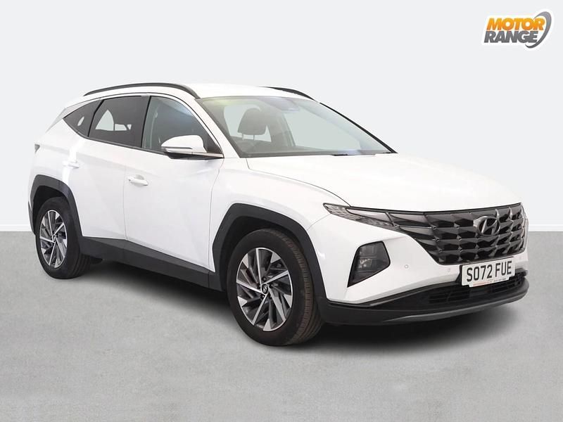 White Used 2023 Hyundai Tucson Premium SUV | £19,795 (Fair price) - Image 1/4