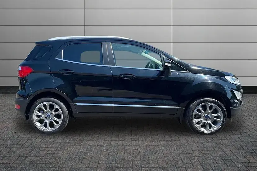 Used Ford Ecosport Titanium 125 HP (91 kW) 2019 Agate black SUV