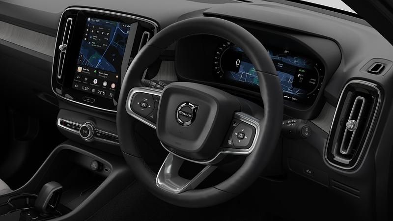 New Volvo EX40 Ultra 300 kW (408 HP) 2025 Denim blue SUV