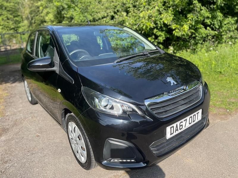 Used Peugeot 108 Active 68 HP (50 kW) 2017 Black Hatchback