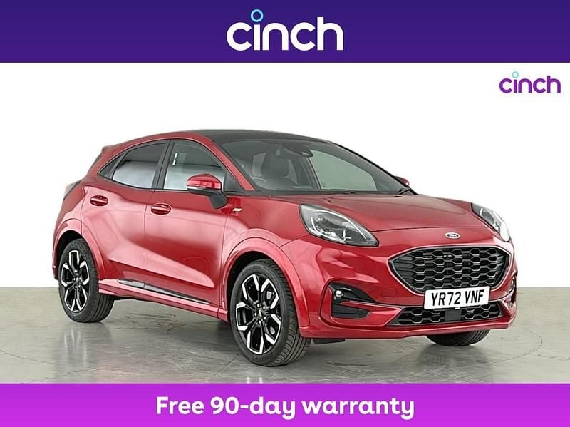Red Used 2022 Ford Puma ST-Line X Hatchback | £14,749 - Image 1/3