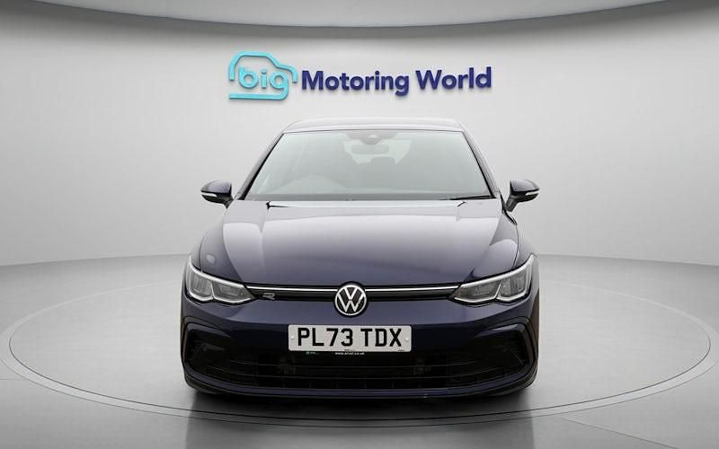 Used VW Golf VIII R-line 150 HP (110 kW) 2023 Blue Hatchback