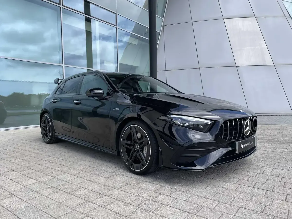 Used Mercedes A35 AMG Premium Plus 306 HP (225 kW) 2024 Black Hatchback
