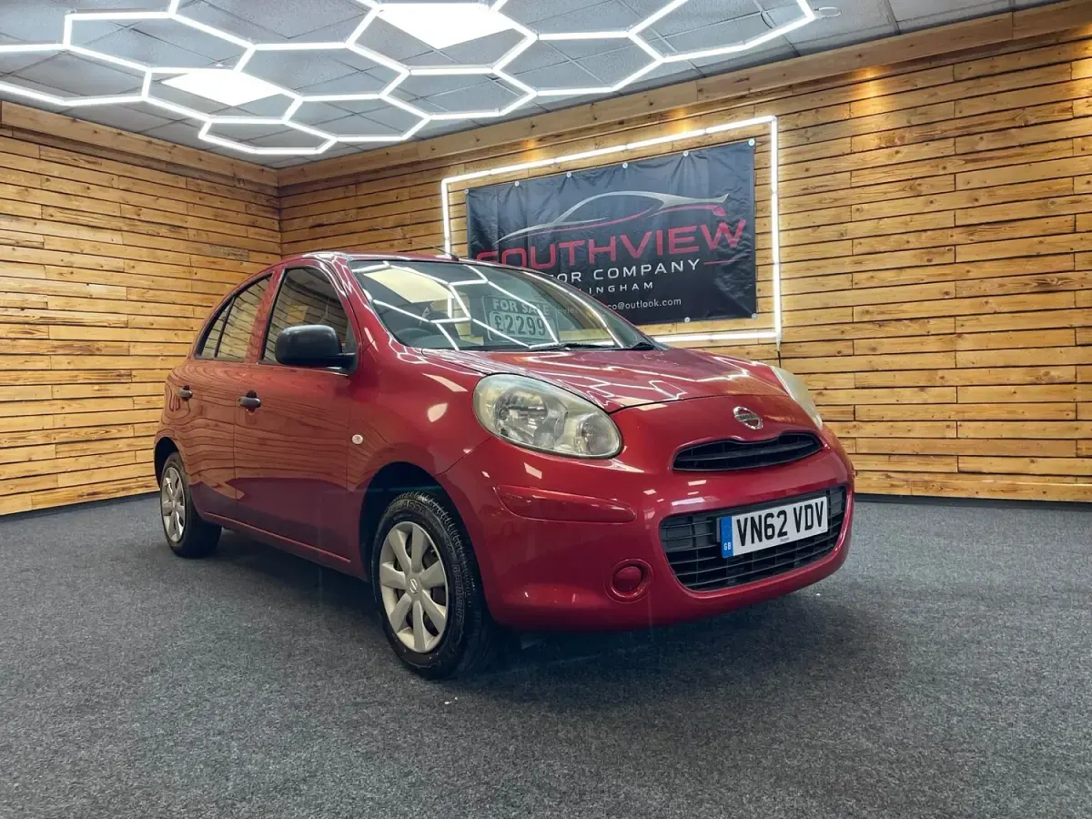 Used Nissan Micra Visia 2012 Red Hatchback