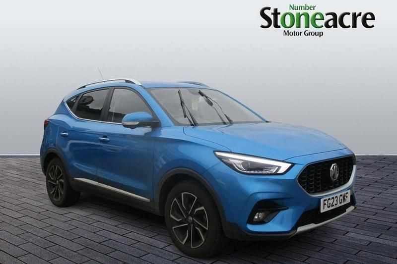Used MG ZS Exclusive 106 HP (77 kW) 2023 Blue SUV