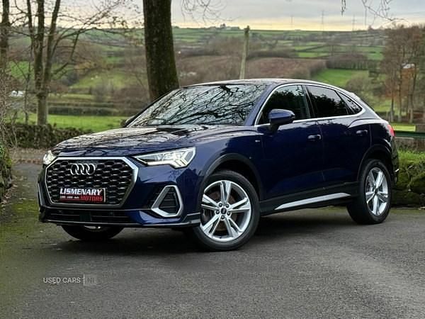 Blue Used 2023 Audi 200 S-Line Estate | £33,750 - Image 1/4