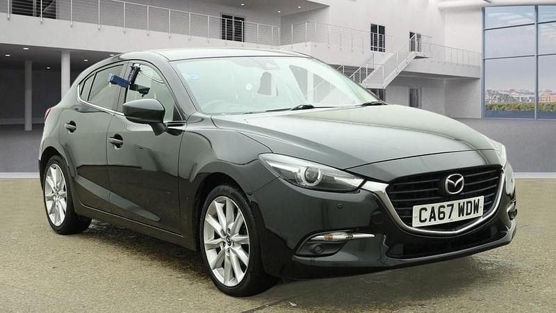 Black Used 2018 Mazda 3 Inclusive Hatchback | £4,490 (Good price) - Image 1/4