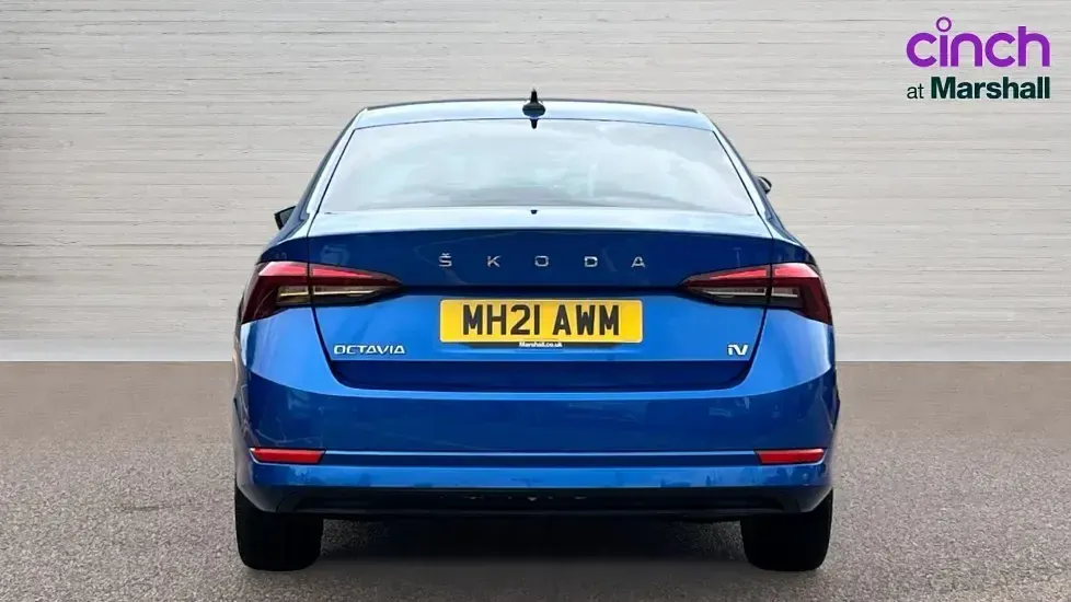 Used Skoda Octavia SE L 204 HP (150 kW) 2021 Blue