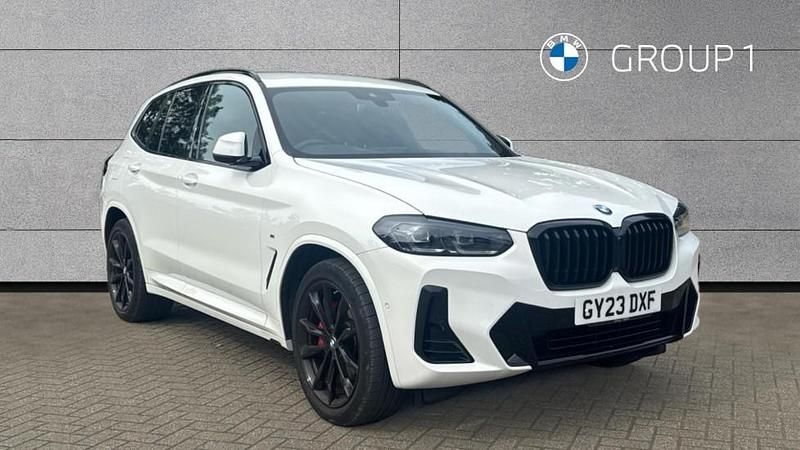White Used 2023 BMW X3 M Sport SUV | £38,748 (Good price) - Image 1/4