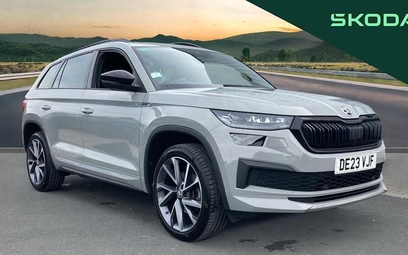 Used 2024 Skoda Kodiaq SportLine SUV | £28,674 (Good price) - Image 1/4