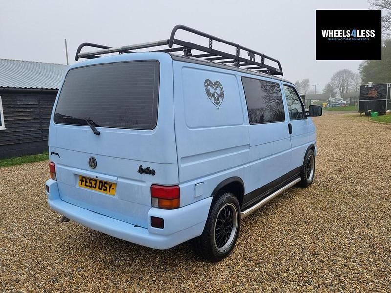 Used VW Transporter 88 HP (64 kW) 2003 Blue Van