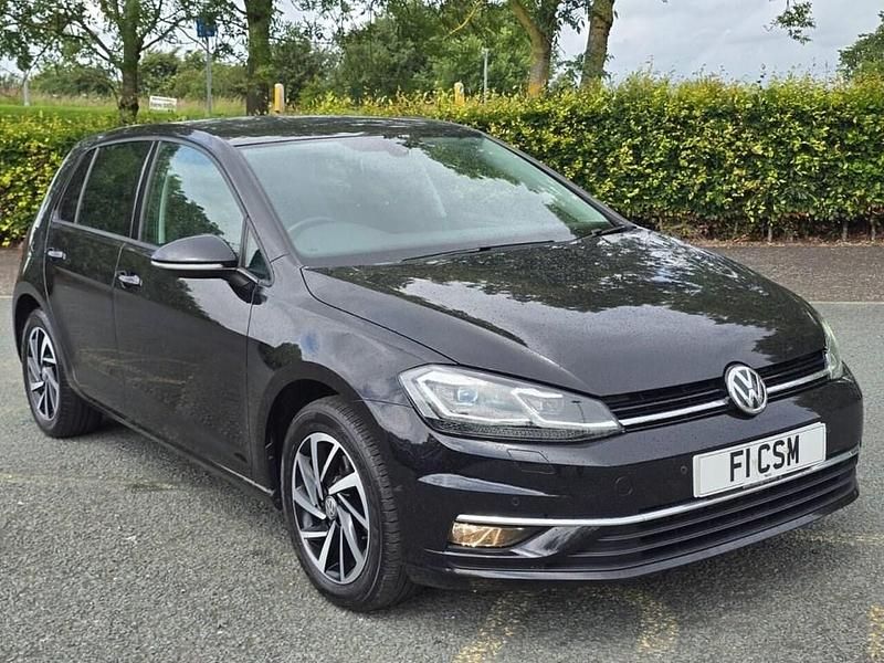 Used VW Golf VII Edition 150 HP (110 kW) 2020 Black Hatchback