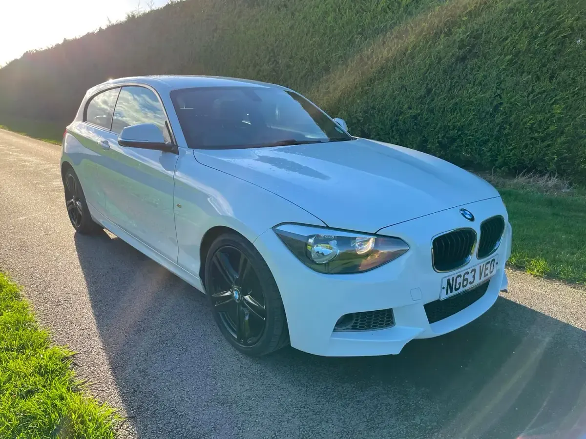 Used BMW 116 M Sport 136 HP (100 kW) 2014 White Hatchback