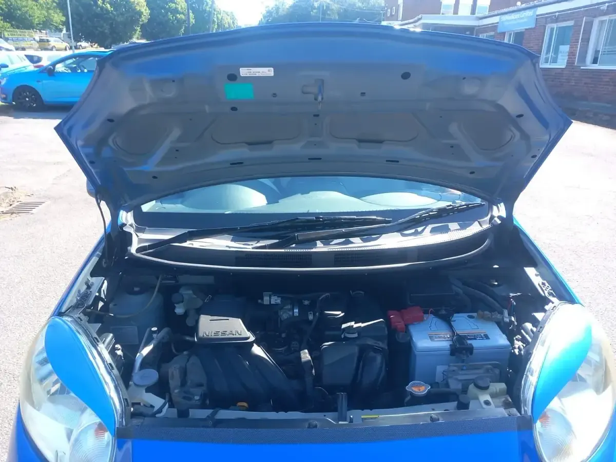 Used Nissan Micra 80 HP (58 kW) 2011 Blue Hatchback