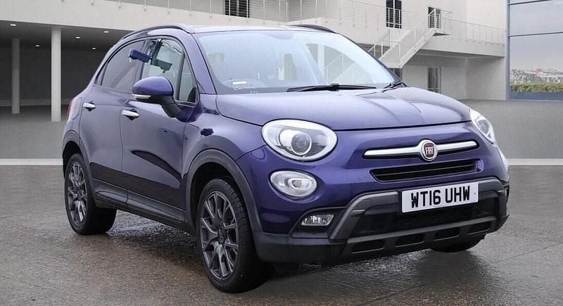 Blue Used 2016 Fiat 500X Cross Plus SUV | £5,495 (Fair price) - Image 1/3