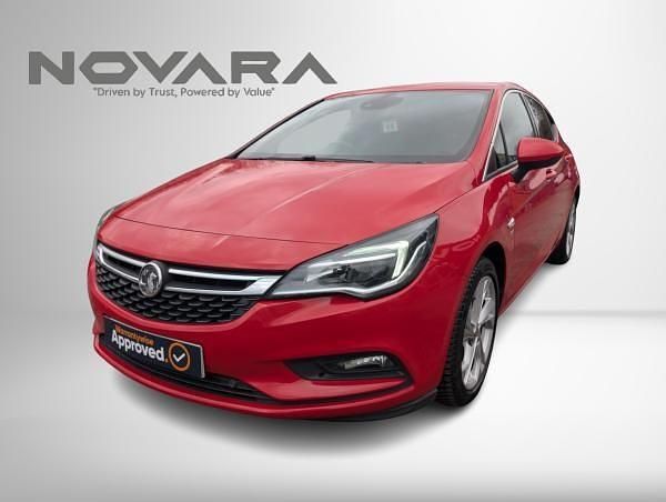 Used Vauxhall Astra SRi 136 HP (100 kW) 2017 Red Hatchback