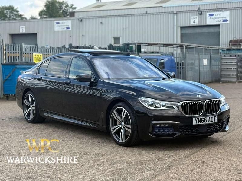 Brown Used 2016 BMW 740L M Sport Sedan | £21,995 (Fair price) - Image 1/4