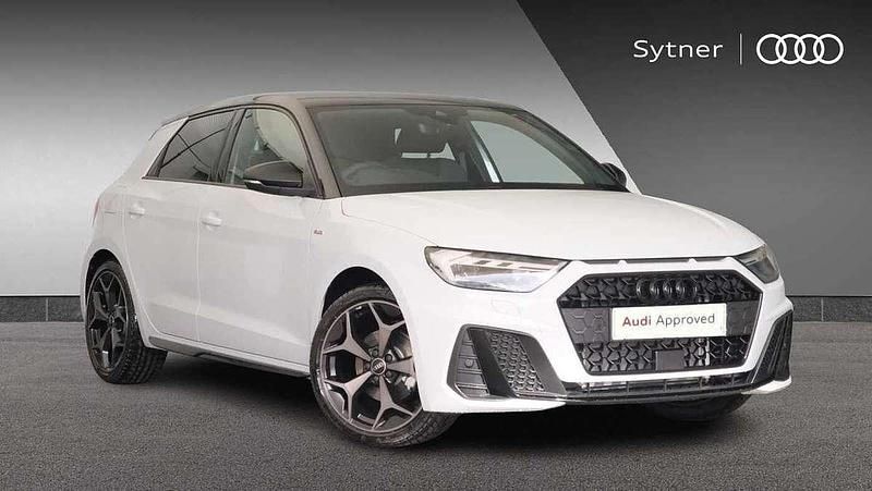 New Audi A1 Black Edition 148 HP (108 kW) 2025 White Hatchback
