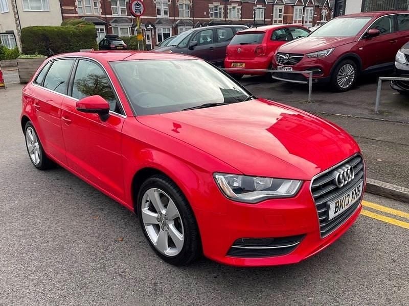 Used Audi A3 Sport 180 HP (132 kW) 2013 Red Hatchback