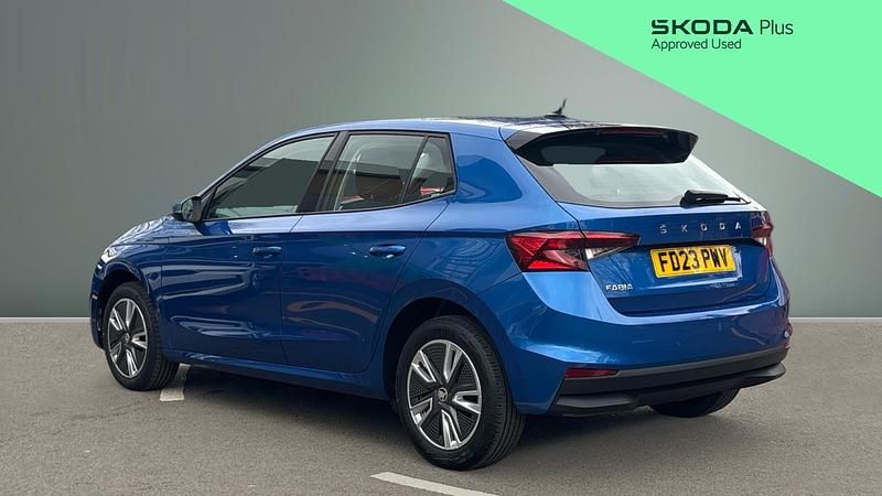 Used Skoda Fabia Comfort 95 HP (69 kW) 2023 Blue Hatchback
