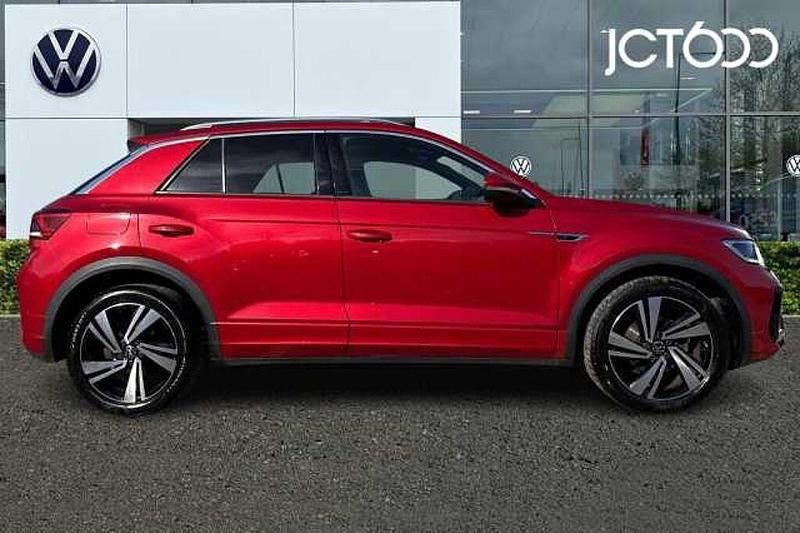 Used VW T-Roc R-line 150 HP (110 kW) 2022 Red SUV