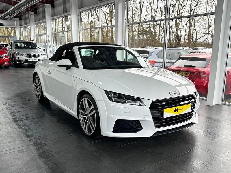 Used Audi TT Roadster S-Line 230 HP (169 kW) 2016 White Cabriolet
